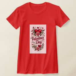 Camiseta Feliz Día de San Valentín Regalo Personalizado