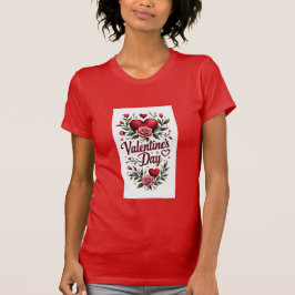 Camiseta Feliz Día de San Valentín Regalo Personalizado