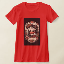Camiseta Feliz Día de San Valentín Regalo Personalizado