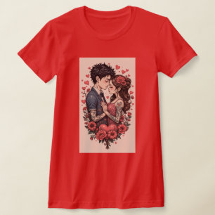 Camiseta Feliz Día de San Valentín Regalo Personalizado