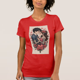 Camiseta Feliz Día de San Valentín Regalo Personalizado