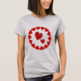 Camiseta Feliz Día de San Valentín rojo