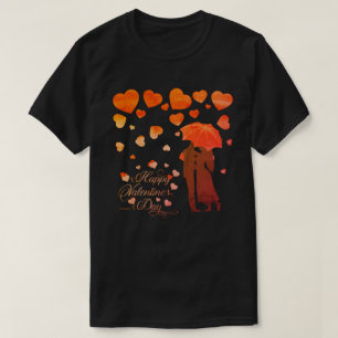 Camiseta FELIZ día de San Valentín romántico DEL DÍA DE VAL
