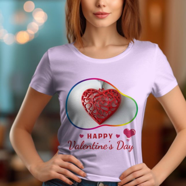Camiseta Feliz Día de San Valentín - Te amo por sueño (Subido por el creador)