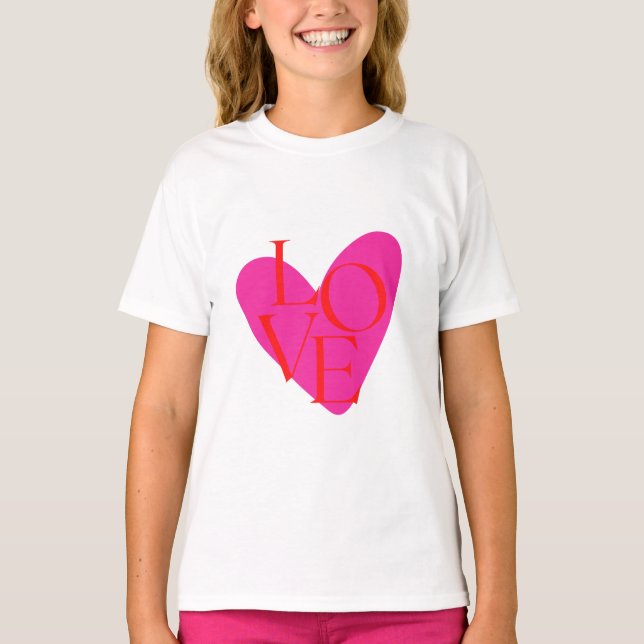 Camiseta Feliz Día de San Valentín - Todo lo que necesitas  (Anverso)