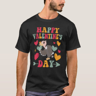 Camiseta Feliz Día de San Valentín Vulture Heart Love Groov