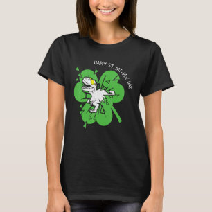 Camiseta Feliz Día de Santa Pat REX St Patricks Dinosaur Ma