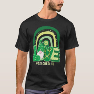 Camiseta Feliz Día de Santo Domingo Gnome Maestro de Amor L