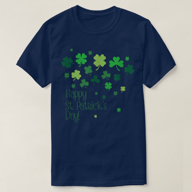 Camiseta Feliz Día de Santo Domingo Verde Holi Verde (Diseño del anverso)