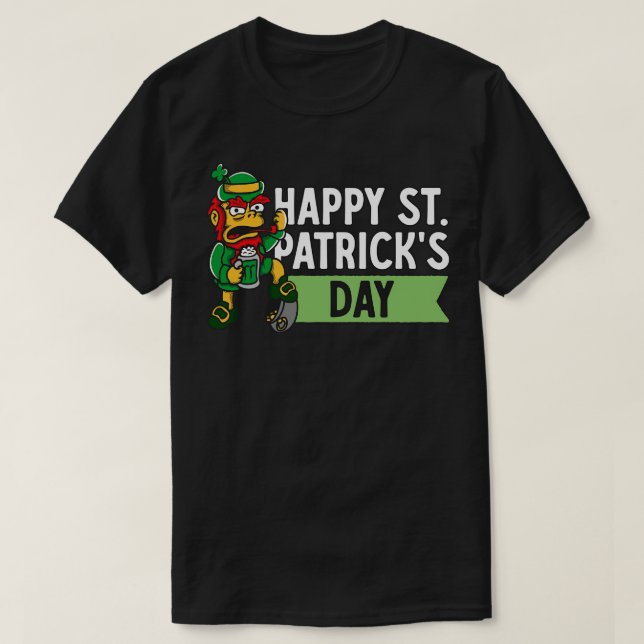 Camiseta Feliz Día de Santo Patrocinador (Diseño del anverso)