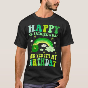 Camiseta Feliz Día de Santo Patrocinadores Cumpleaños Mujer