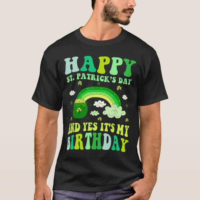 Camiseta Feliz Día de Santo Patrocinadores Cumpleaños Mujer (Anverso)
