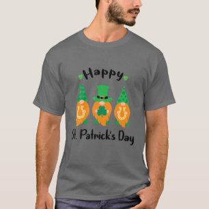 Camiseta Feliz Día de Santo Patrocinadores Tres Gnomes Esse