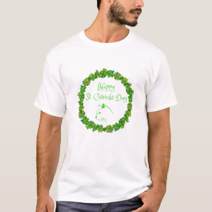 Camiseta Feliz Día de St. Catrick para los amantes del gat