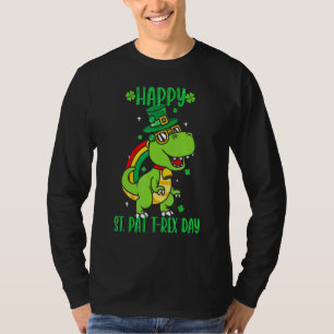 Camiseta Feliz Día de St Pat Trex Dino St Patricks Day Todd
