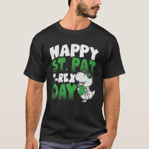 Camiseta Feliz Día de St Pat Trex Dino T Rex St Patrone