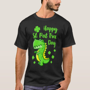 Camiseta Feliz Día de St Pat Trex Dinosaur Funny St Patrick