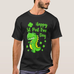 Camiseta Feliz Día De St. Pat Trex S Dinosaur Funny St. Pat