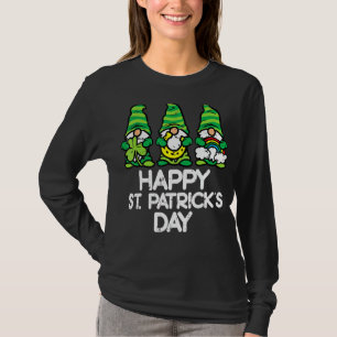 Camiseta Feliz Día de St Patricks Gnomes Saint Paddys Patty