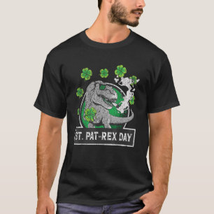 Camiseta Feliz Día de St Patricks St Patrex Paddys T Rex Pa