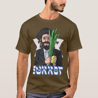 Camiseta Feliz Día de Sukkot Judío