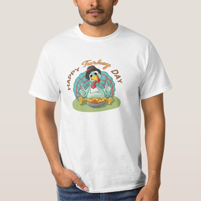 Camiseta Feliz Día de Turquía (Anverso)