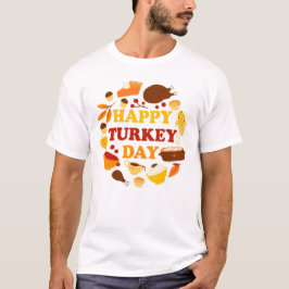 Camiseta Feliz Día de Turquía