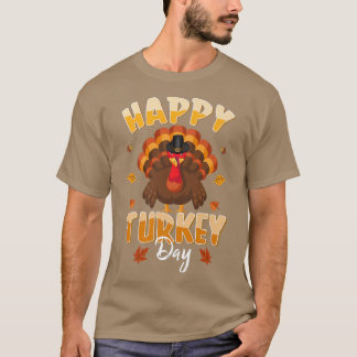 Camiseta Feliz Día de Turquía, divertida fiesta de Acción d