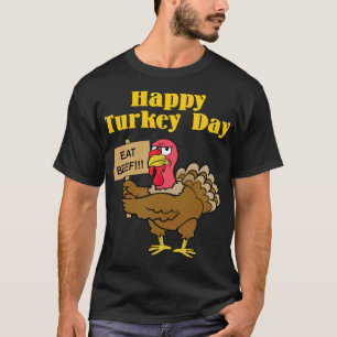 Camiseta Feliz Día de Turquía propietario de perros de hues