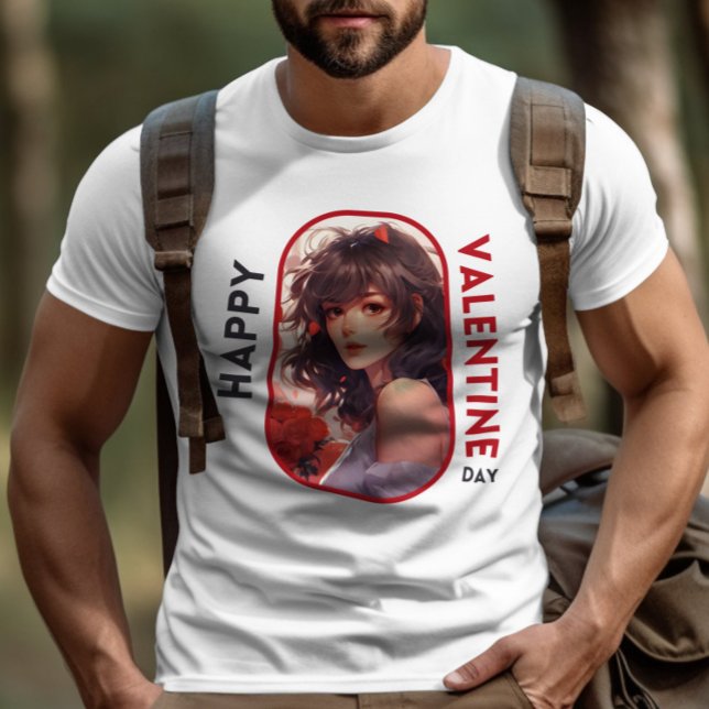 Camiseta Feliz Día de Velentine - Admirando (Subido por el creador)