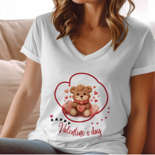 Camiseta Feliz Día de Velentine - Admire