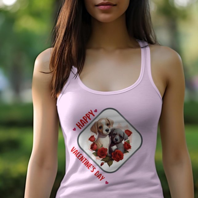 Camiseta Feliz Día de Velentine - Amantes (Subido por el creador)