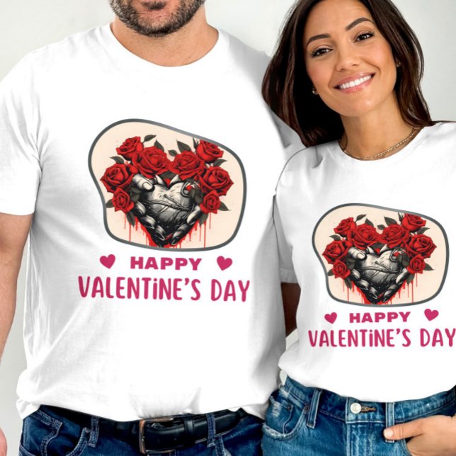 Camiseta Feliz Día de Velentine - Calor (Subido por el creador)
