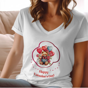 Camiseta Feliz Día de Velentine - Conexión encantada