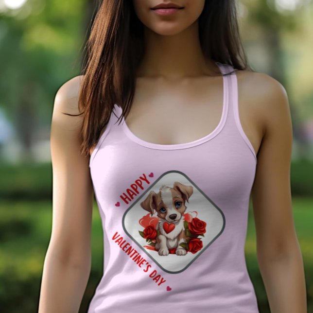 Camiseta Feliz Día de Velentine - Encantado afecto (Subido por el creador)