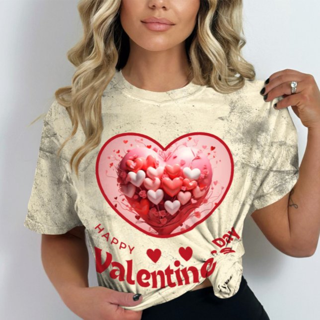 Camiseta Feliz Día de Velentine - Esplendor romántico (Subido por el creador)