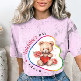 Camiseta Feliz Día de Velentine - Querida promesa