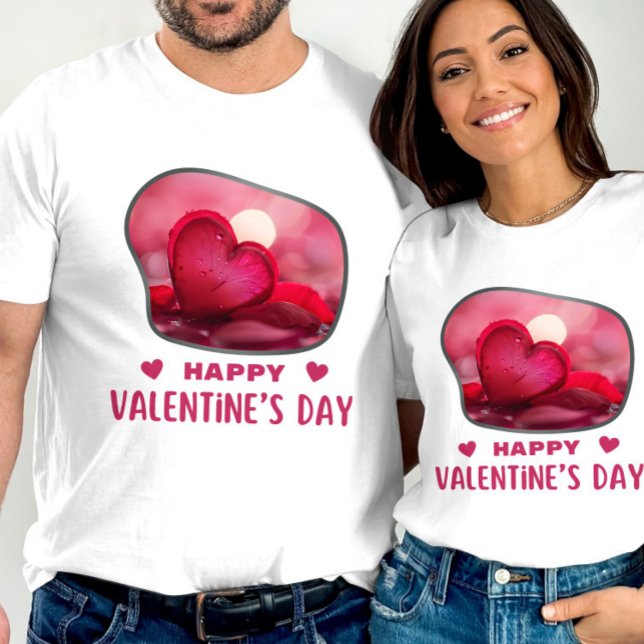 Camiseta Feliz Día de Velentine - Romántica colisión (Subido por el creador)