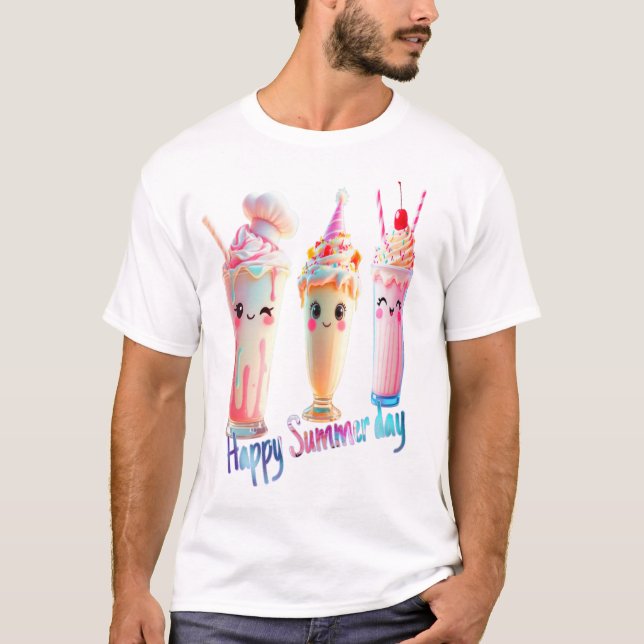 Camiseta Feliz Día de Verano (Anverso)
