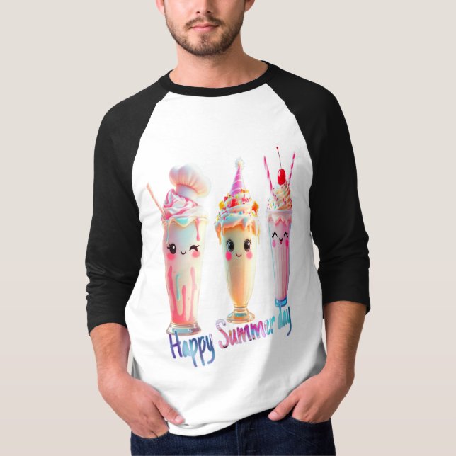 Camiseta Feliz Día de Verano (Anverso)