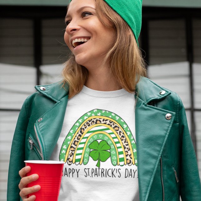 Camiseta Feliz Día del Arcoiris en San Patricio (Subido por el creador)