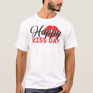 Camiseta Feliz Día del Beso