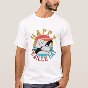 Camiseta Feliz Día del Braille