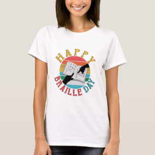 Camiseta Feliz Día del Braille
