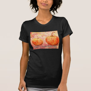 Camiseta feliz día del calabaza