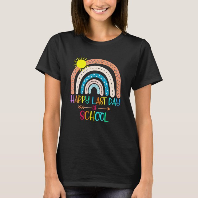 Camiseta Feliz Día Del Colegio Estudiante De Maestros De Ra (Anverso)