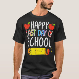 Camiseta Feliz Día Del Colegio Un Maestro De Lápiz De Apple
