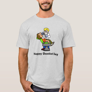 Camiseta Feliz Día del Dentista