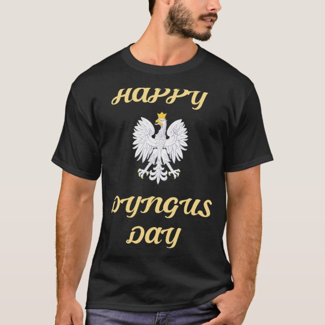 Camiseta Feliz Día del Dingus Águila Blanca Polska (Anverso)