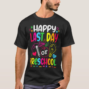Camiseta Feliz Día Del Estudiante De Preescolar